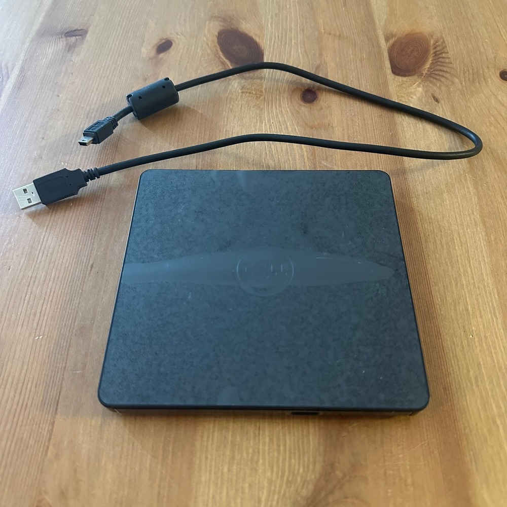 Dell External USB DVDRW Drive DW316 GP61NB60 Black Slim Portable Optical Drive